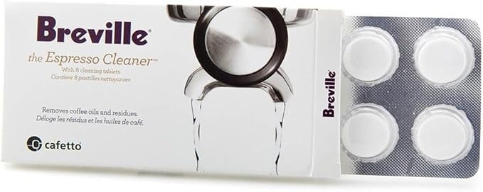 Breville BEC250 Espresso Machine Cleaning Tablets, 8 Pack